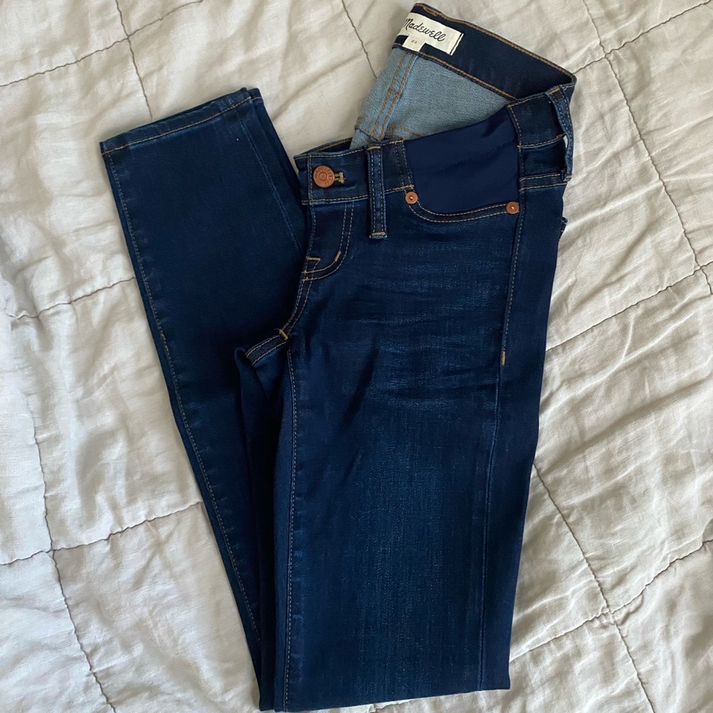 Madewell maternity skinny jeans
